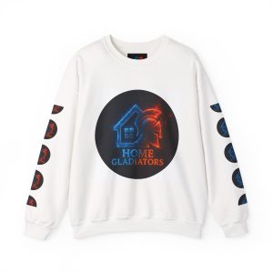 Crewneck Sweatshirt — Home Gladiators Neon Logo Pullover