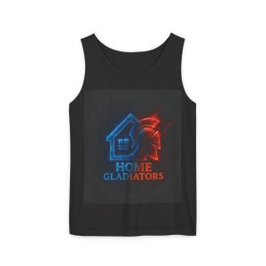 Home Gladiators Tank Top — Neon Spartan House Logo